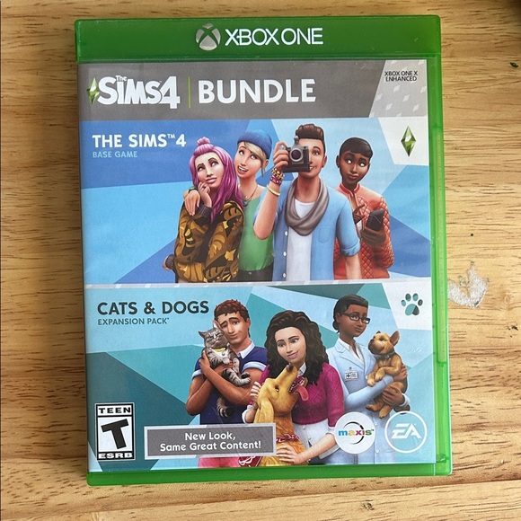 The Sims 4 Bundle for Xbox One - The Sims 4 & Cats & Dogs Expansion pack - Picture 1 of 4